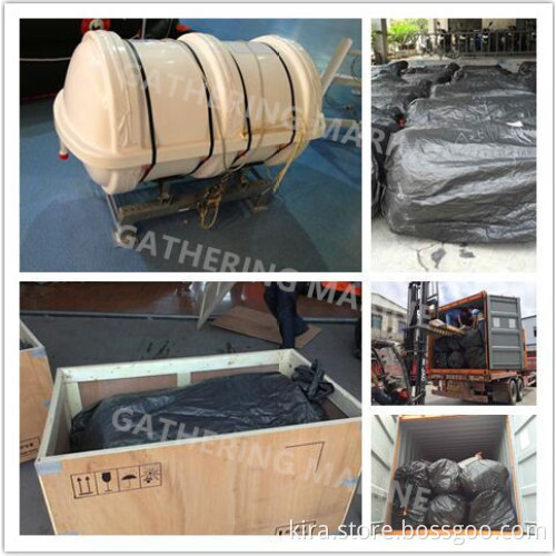 A Pack Davit Launched Life Raft